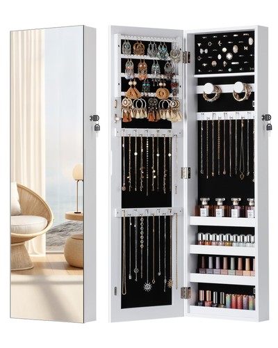 Jewelry cabinet full - jewelry,